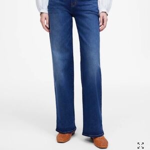 Madewell: The Perfect Vintage Wide-Leg Jean In Nighthawk